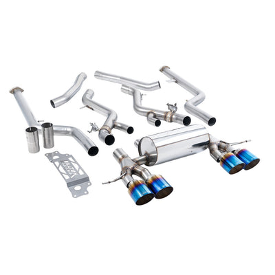 Milltek Cat Back Exhaust BMW 2 Series M2 Coupe (G87 S58 OPF/GPF Models) 23-25-Exhaust System-carbonizeduk
