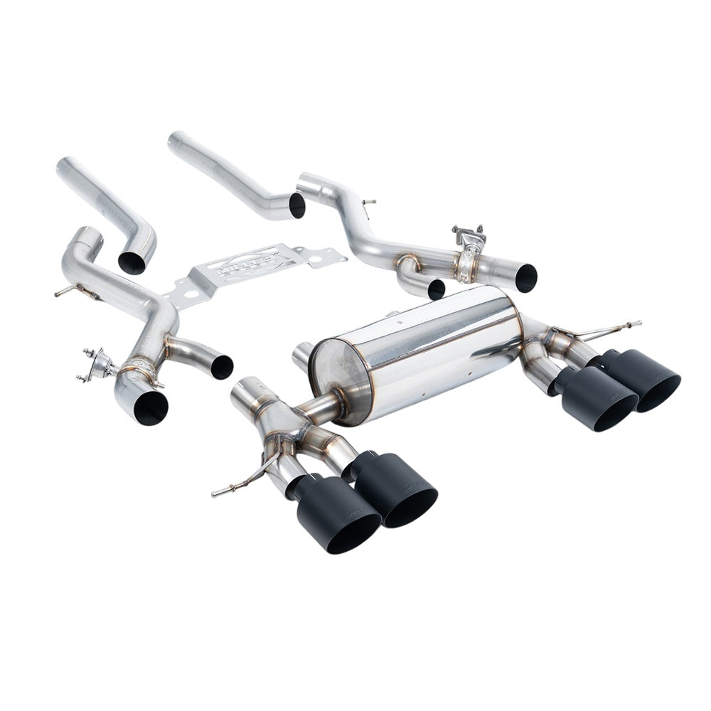 Milltek Secondary Cat Back Exhaust BMW 2 Series M2 Coupe (G87 S58 NAS Non-OPF/GPF Models) 23-25-Manifolds, Decats & Sports Cats-carbonizeduk