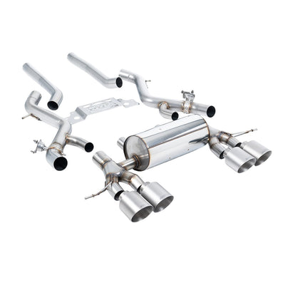 Milltek Secondary Cat Back Exhaust BMW 2 Series M2 Coupe (G87 S58 NAS Non-OPF/GPF Models) 23-25-Manifolds, Decats & Sports Cats-carbonizeduk