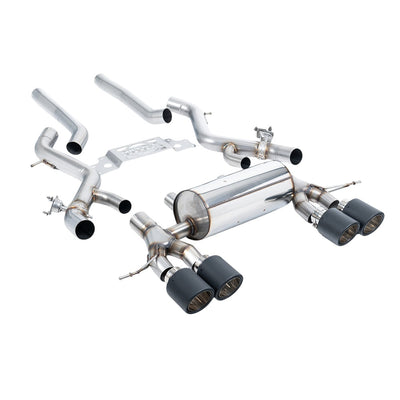 Milltek Secondary Cat Back Exhaust BMW 2 Series M2 Coupe (G87 S58 NAS Non-OPF/GPF Models) 23-25-Manifolds, Decats & Sports Cats-carbonizeduk