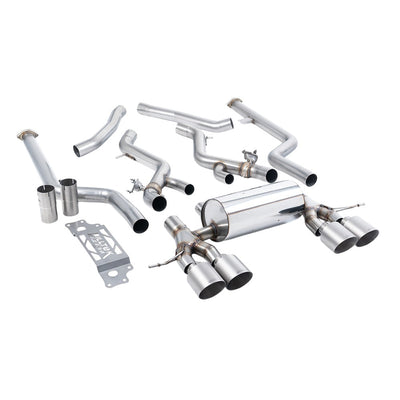 Milltek Cat Back Exhaust BMW 2 Series M2 Coupe (G87 S58 NAS Non-OPF/GPF Models) 23-25-Exhaust System-carbonizeduk