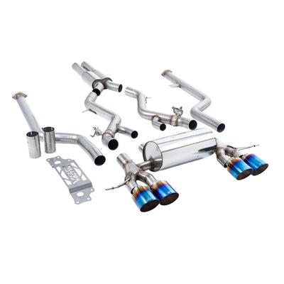 Milltek Cat Back Exhaust BMW 2 Series M2 Coupe (G87 S58 NAS Non-OPF/GPF Models) 23-25-Exhaust System-carbonizeduk