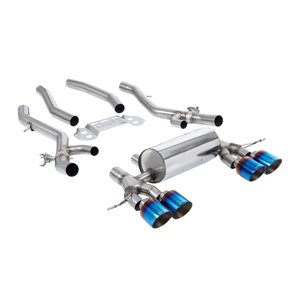 Milltek Particulate Filter-back Exhaust BMW 3 Series G80/G81 M3 and M3 Competition S58 3.0 Turbo (OPF/GPF Equipped Cars Only) inc Touring and XDrive Models 20-25-Exhaust System-carbonizeduk