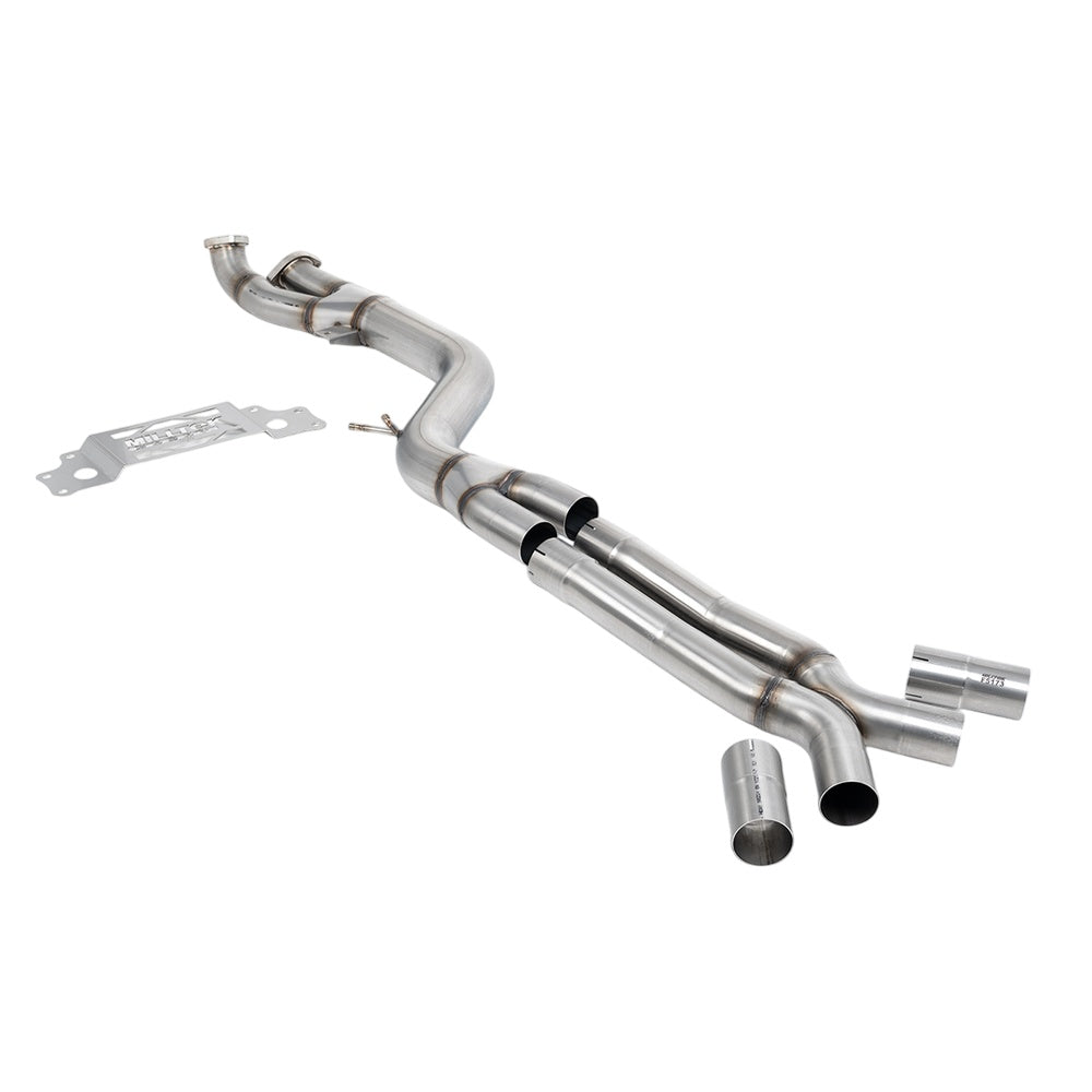 Milltek GPF/OPF Bypass Exhaust BMW 2 Series M2 Coupe (G87 S58 OPF/GPF Models) 23-25-Manifolds, Decats & Sports Cats-carbonizeduk