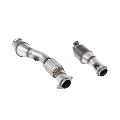 Milltek Large Bore Downpipe and Hi-Flow Sports Cat Exhaust BMW 3 Series G80/G81 M3 and M3 Competition S58 3.0 Turbo (OPF/GPF Equipped Cars Only) inc Touring and XDrive Models 20-25-Manifolds, Decats & Sports Cats-carbonizeduk