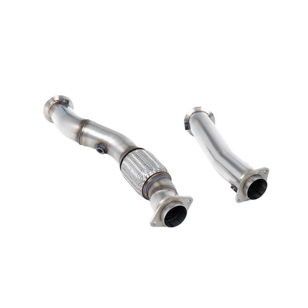 Milltek Large-bore Downpipes and Cat Bypass Pipes Exhaust BMW 2 Series M2 Coupe (G87 S58 OPF/GPF Models) 23-25-Manifolds, Decats & Sports Cats-carbonizeduk
