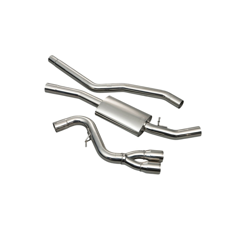 Milltek Cat Back Exhaust BMW 1 Series 118d and 120d M Sport 3-Door (E81) 07-12-Exhaust System-carbonizeduk