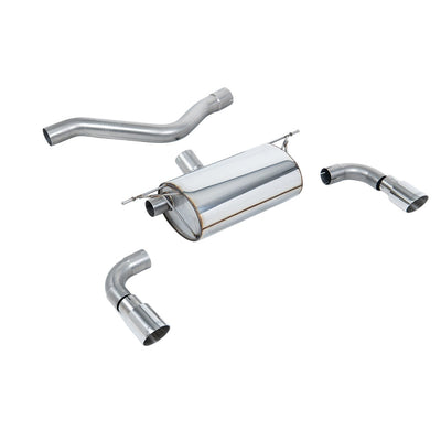 Milltek Rear Silencer(s) Exhaust BMW 1 Series M135i 3 and 5-Door (F21 and F20, None xDrive) 12-16-Exhaust System-carbonizeduk