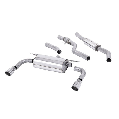 Milltek Cat Back Exhaust BMW 3 Series F30 328i M Sport Automatic (without Tow Bar, None xDrive and N20 Engine Only) 12-15-Exhaust System-carbonizeduk
