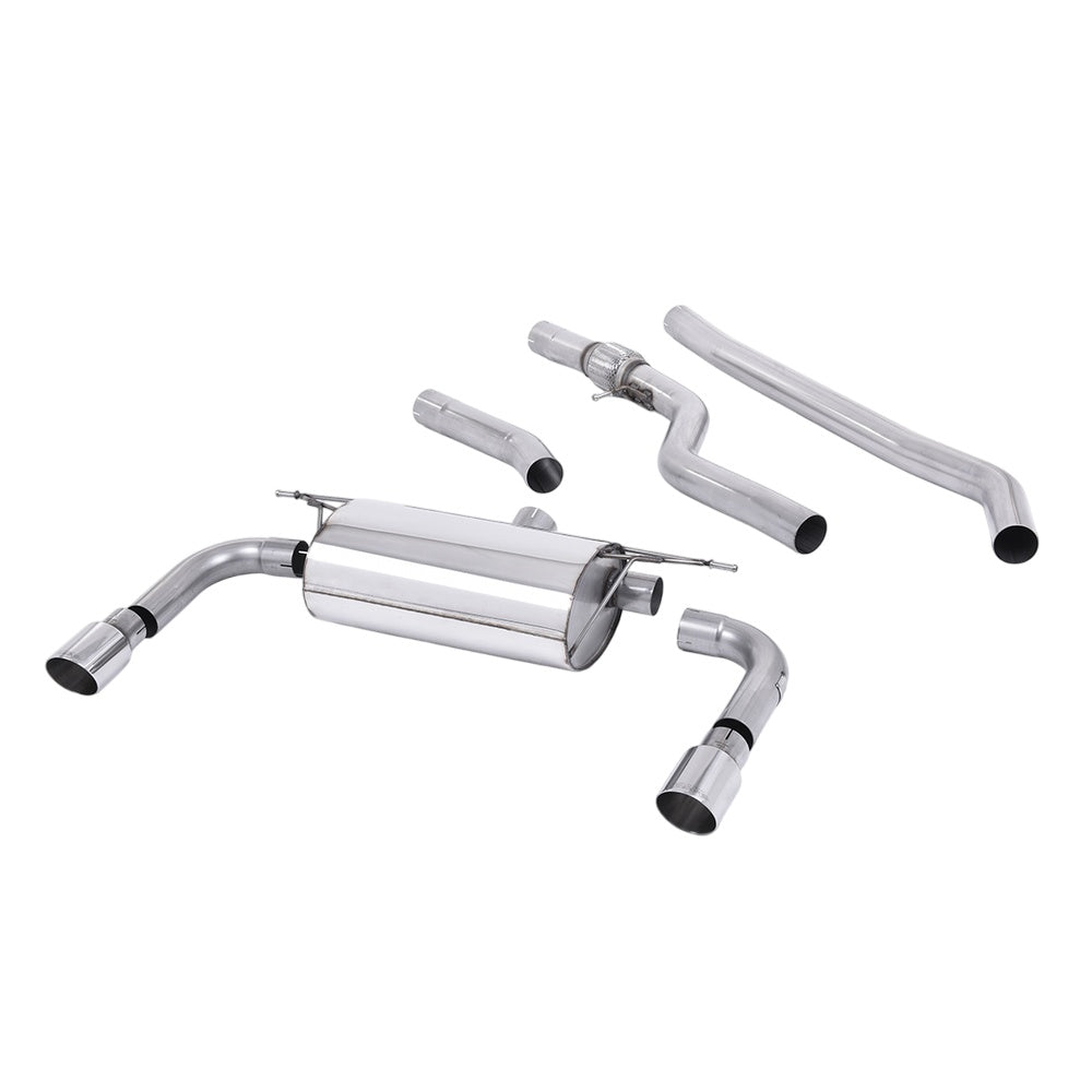 Milltek Cat Back Exhaust BMW 3 Series F30 328i M Sport Automatic (without Tow Bar, None xDrive and N20 Engine Only) 12-15-Exhaust System-carbonizeduk