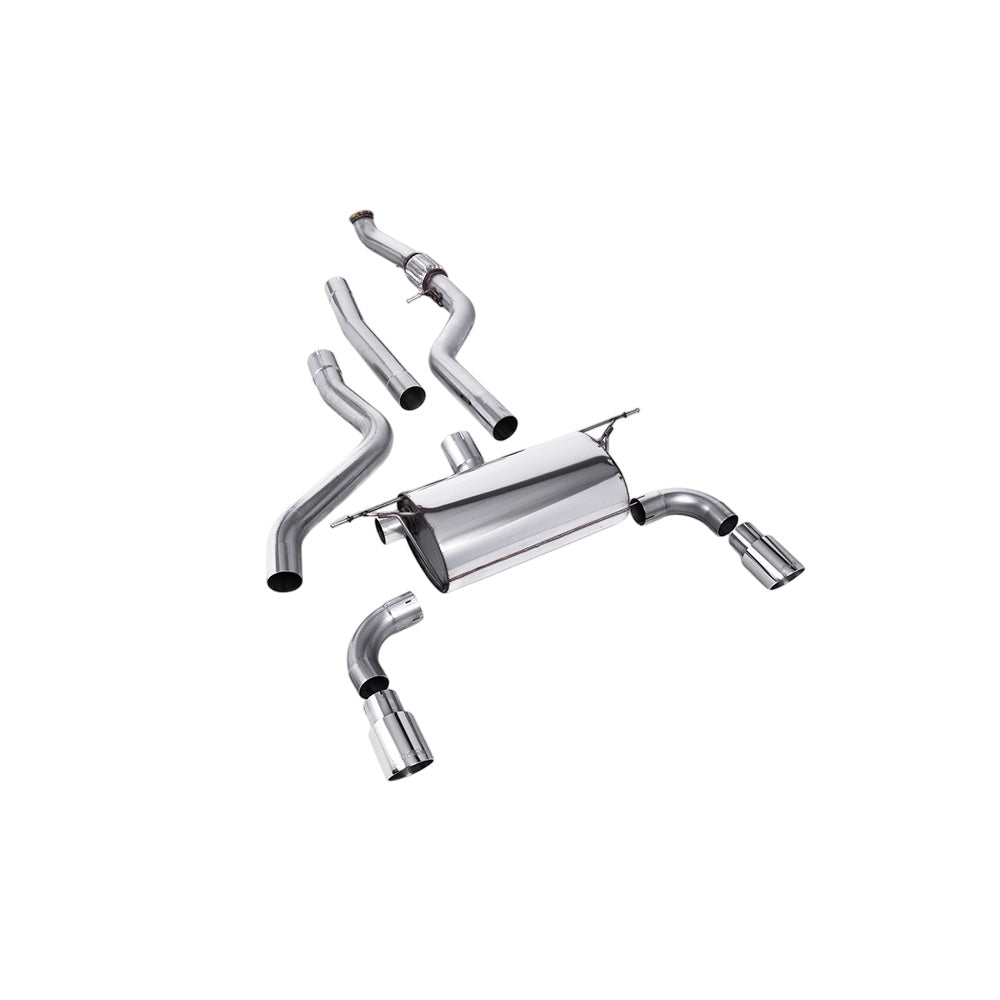 Milltek Cat Back Exhaust BMW 1 Series M135i 3 and 5-Door (F21 and F20, None xDrive) 12-16-Exhaust System-carbonizeduk