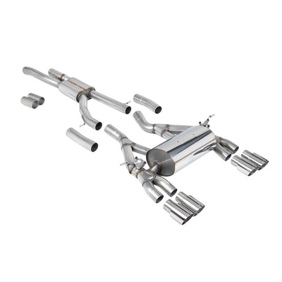 Milltek Cat Back Exhaust BMW 4 Series F82/83 M4 Coupe/Convertible and M4 Competition Coupe (Non-OPF equipped models only) 14-18-Exhaust System-carbonizeduk