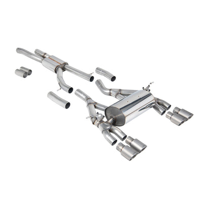 Milltek Cat Back Exhaust BMW 4 Series F82/83 M4 Coupe/Convertible and M4 Competition Coupe (Non-OPF equipped models only) 14-18-Exhaust System-carbonizeduk