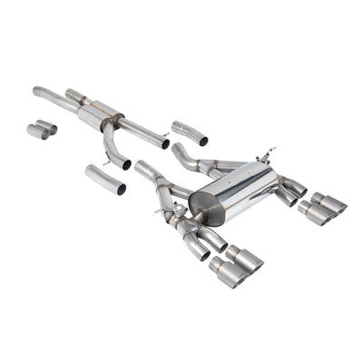 Milltek Cat Back Exhaust BMW 4 Series F82/83 M4 Coupe/Convertible and M4 Competition Coupe (Non-OPF equipped models only) 14-18-Exhaust System-carbonizeduk