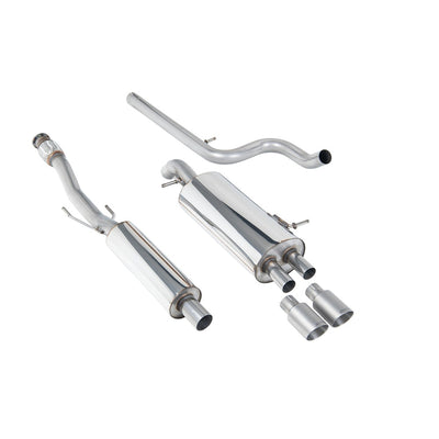 Milltek Cat Back Exhaust Citroen DS3 1.6 THP 16V DSport 10-19-Exhaust System-carbonizeduk