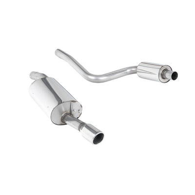 Milltek Cat Back Exhaust Ford Fiesta Mk6 ST 150 05-08-Exhaust System-carbonizeduk