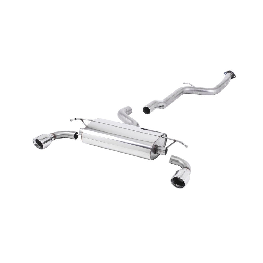 Milltek Cat Back Exhaust Ford Focus Mk2 ST 225 05-10-Exhaust System-carbonizeduk
