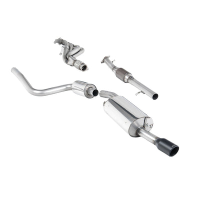 Milltek Full System (including Hi-Flow Sports Cat) Exhaust Ford Fiesta Mk6 ST 150 05-08-Exhaust System-carbonizeduk