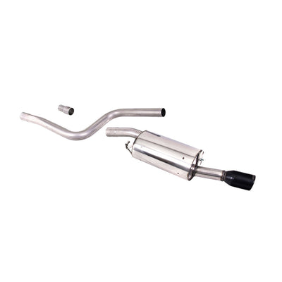 Milltek Cat Back Exhaust Ford Fiesta Mk6 Zetec-S 1.6 16v 04-08-Exhaust System-carbonizeduk