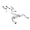 Milltek Turbo-back including Hi-Flow Sports Cat Exhaust Ford Focus Mk2 RS 2.5T 305PS 09-10-Manifolds, Decats & Sports Cats-carbonizeduk