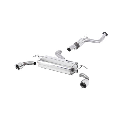 Milltek Cat Back Exhaust Ford Focus Mk2 ST 225 05-10-Exhaust System-carbonizeduk