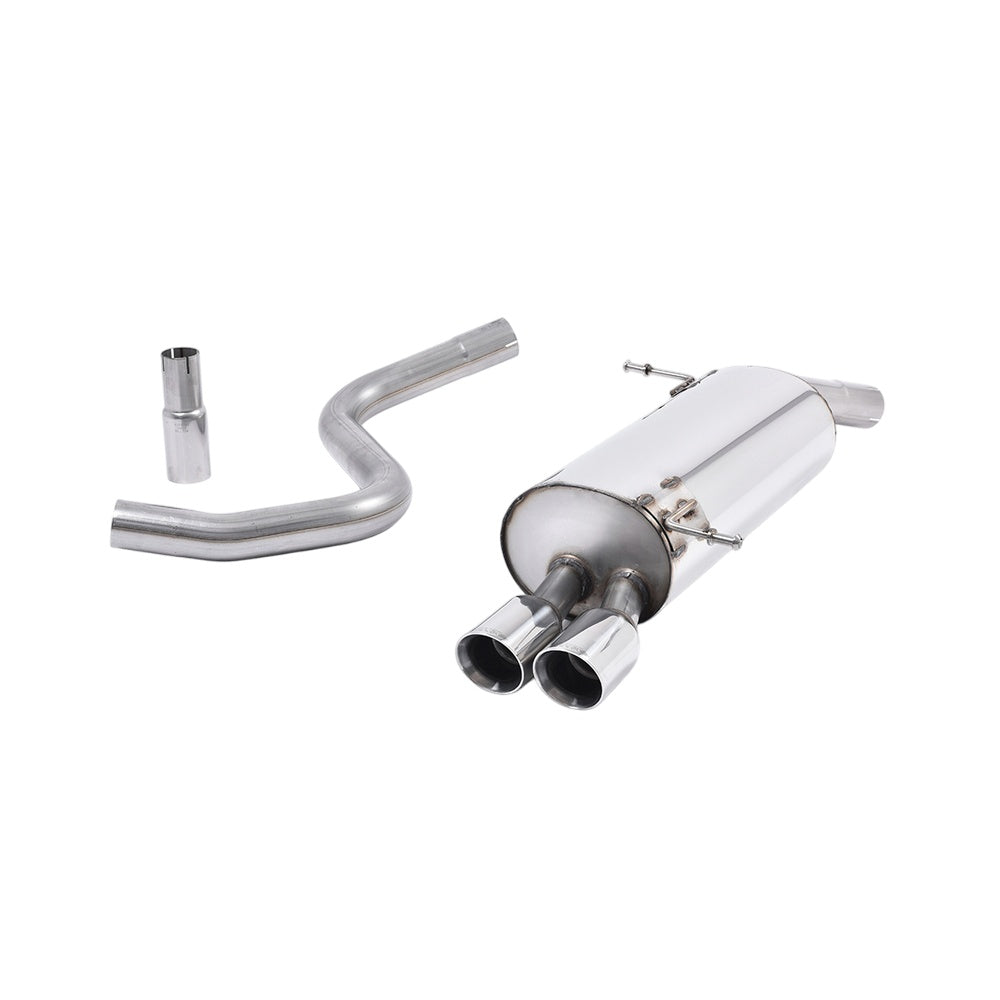 Milltek Front Pipe-back Exhaust Ford Fiesta Mk7 1.6-litre Duratec Ti-VCT AND Zetec-S 08-12-Exhaust System-carbonizeduk