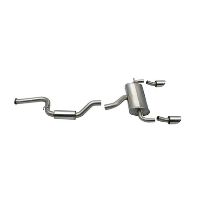 Milltek Cat Back Exhaust Ford Focus Mk2 RS 2.5T 305PS 09-10-Exhaust System-carbonizeduk