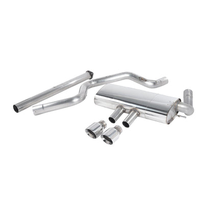 Milltek Cat Back Exhaust Ford Focus Mk3 ST 2.0 EcoBoost 5-Door Hatchback 12-18-Exhaust System-carbonizeduk