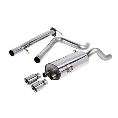 Milltek Cat Back Exhaust Ford Fiesta Mk7/Mk7.5 ST 1.6 EcoBoost 182PS and ST200 13-17-Exhaust System-carbonizeduk