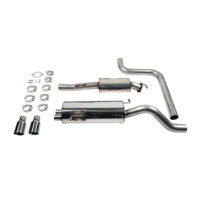 Milltek Cat Back Exhaust Ford Fiesta Mk7/Mk7.5 ST 1.6 EcoBoost 182PS and ST200 13-17-Exhaust System-carbonizeduk