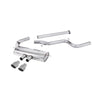 Milltek Cat Back Exhaust Ford Focus Mk3 ST 2.0 EcoBoost 5-Door Hatchback 12-18-Exhaust System-carbonizeduk