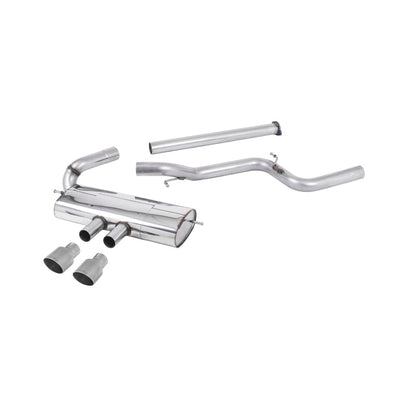 Milltek Cat Back Exhaust Ford Focus Mk3 ST 2.0 EcoBoost 5-Door Hatchback 12-18-Exhaust System-carbonizeduk