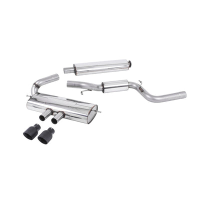 Milltek Cat Back Exhaust Ford Focus Mk3 ST 2.0 EcoBoost 5-Door Hatchback 12-18-Exhaust System-carbonizeduk
