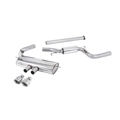 Milltek Cat Back Exhaust Ford Focus Mk3 ST 2.0 EcoBoost 5-Door Hatchback 12-18-Exhaust System-carbonizeduk