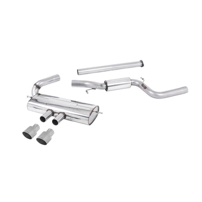 Milltek Cat Back Exhaust Ford Focus Mk3 ST 2.0 EcoBoost 5-Door Hatchback 12-18-Exhaust System-carbonizeduk