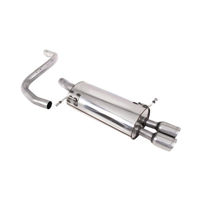 Milltek Front Pipe-back Exhaust Ford Fiesta Mk7 1.6-litre Duratec Ti-VCT AND Zetec-S 08-12-Exhaust System-carbonizeduk