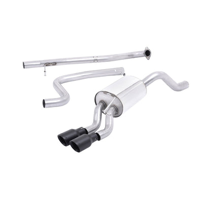 Milltek Cat Back Exhaust Ford Fiesta Mk7/Mk7.5 1.0T EcoBoost (100/125/140PS) 13-17-Exhaust System-carbonizeduk