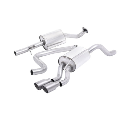 Milltek Cat Back Exhaust Ford Fiesta Mk7/Mk7.5 1.0T EcoBoost (100/125/140PS) 13-17-Exhaust System-carbonizeduk