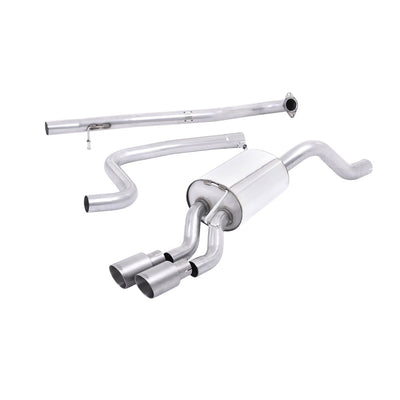 Milltek Cat Back Exhaust Ford Fiesta Mk7/Mk7.5 1.0T EcoBoost (100/125/140PS) 13-17-Exhaust System-carbonizeduk