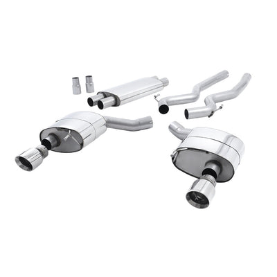 Milltek Cat Back Exhaust Ford Mustang 5.0 V8 GT (Fastback) 15-18-Exhaust System-carbonizeduk