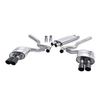 Milltek Cat Back Exhaust Ford Mustang 5.0 V8 GT (Fastback) 15-18-Exhaust System-carbonizeduk