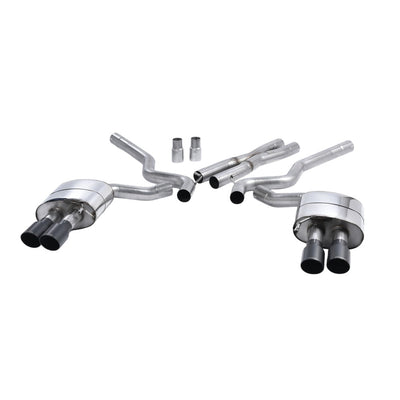 Milltek Cat Back Exhaust Ford Mustang 5.0 V8 GT (Fastback) 15-18-Exhaust System-carbonizeduk
