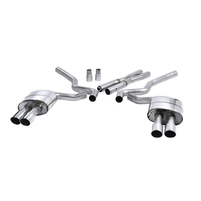 Milltek Cat Back Exhaust Ford Mustang 5.0 V8 GT (Fastback) 15-18-Exhaust System-carbonizeduk