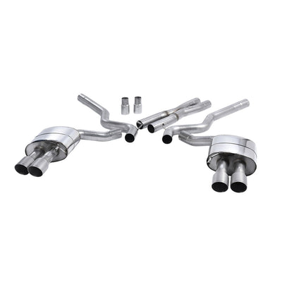 Milltek Cat Back Exhaust Ford Mustang 5.0 V8 GT (Fastback) 15-18-Exhaust System-carbonizeduk