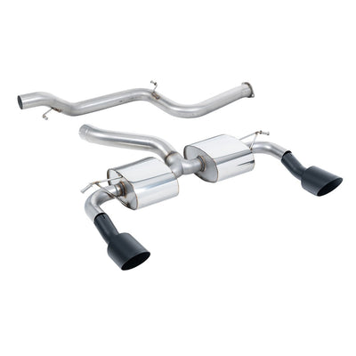 Milltek Cat Back Exhaust Ford Focus Mk2 RS 2.5T 305PS 09-10-Exhaust System-carbonizeduk