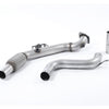 Milltek Ford Mustang 2.3 EcoBoost (Fastback) 2015-2018 Large-bore Downpipe and De-cat Exhaust - Must be fitted with Milltek Sport Cat-back System-Manifolds, Decats & Sports Cats-carbonizeduk