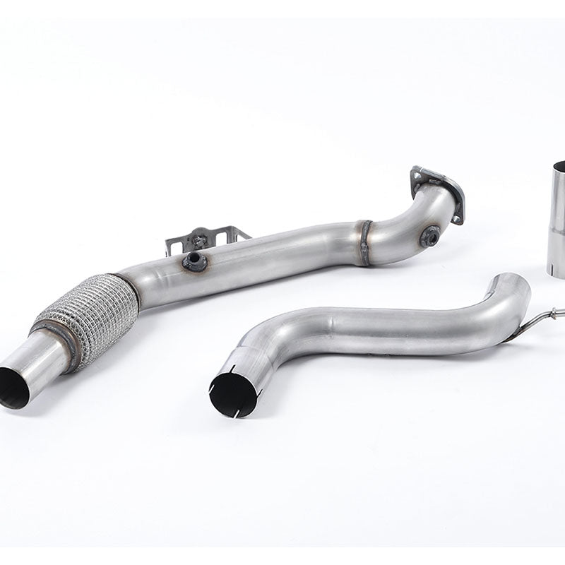 Milltek Ford Mustang 2.3 EcoBoost (Fastback) 2015-2018 Large-bore Downpipe and De-cat Exhaust - Must be fitted with Milltek Sport Cat-back System-Manifolds, Decats & Sports Cats-carbonizeduk