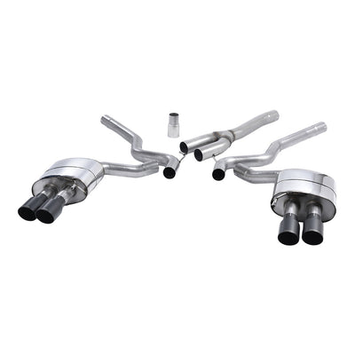 Milltek Ford Mustang 2.3 EcoBoost (Fastback) 2015-2018 Cat Back Exhaust-Exhaust System-carbonizeduk