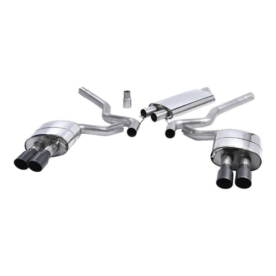 Milltek Ford Mustang 2.3 EcoBoost (Fastback) 2015-2018 Cat Back Exhaust-Exhaust System-carbonizeduk