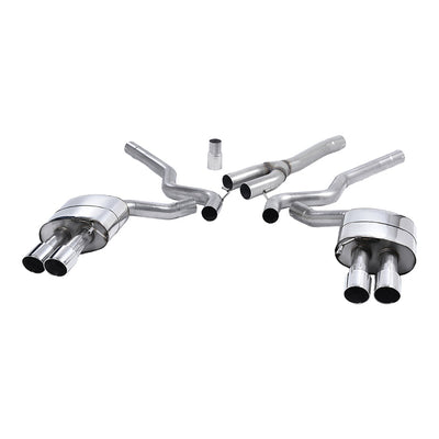 Milltek Ford Mustang 2.3 EcoBoost (Fastback) 2015-2018 Cat Back Exhaust-Exhaust System-carbonizeduk
